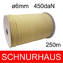 ø 6mm PP 450daN 250m beige